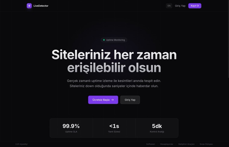 Live Detector ekran görüntüsü