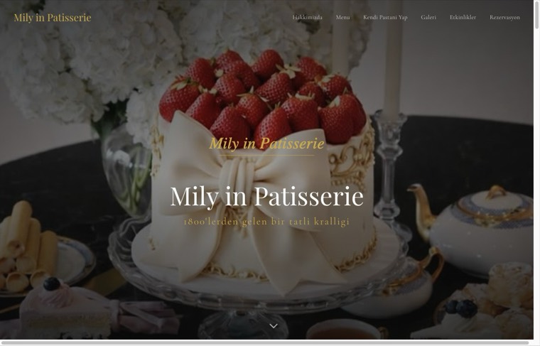 Mily'in Patisserie ekran görüntüsü
